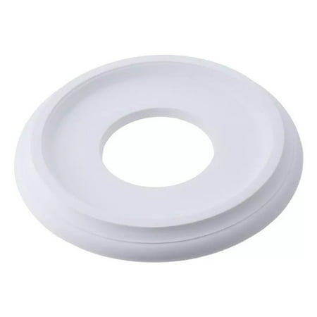 

Leke Home Round Split Medallion PU Decorative Ceiling Fan Light Fixtures Covers Plate