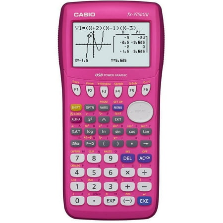 Casio FX-9750G11-PK Graphing Calculator, Icon Based