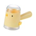 thumbnail image 4 of Prensa Salero Pimentero Condimentos Dispensador de Especias Gadget Cocina Espolvorear Sal Amarillo, 4 of 9