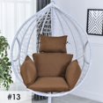 thumbnail image 1 of Columpio colgante con forma de huevo, funda de cojín para silla, Papasan redondo de cojín, almohadilla grande desmontable para el hogar, Patio, jardín y salas de estar Fivean unisex, 1 of 2