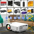 thumbnail image 5 of Mini Bluetooth 5.1 Projector with 100" Projector Screen, Full HD 1080P 170" Display Supported, 5 of 5