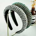 thumbnail image 2 of Diadema con cuentas tejidas a mano para el cabello Homing Hair Hoop, estilo barroco, esponja, accesorios simples para el cabello facial para mujer, 2 of 6