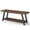 Walnut, variant on Melocadol 43" Farmhouse Wood Bench, Long Rustic Indoor Storage Bench for Entryway, with Storage Shelf, Perfect for Mudroom, Living Room, Bedroom, Kitchen, Walnut
