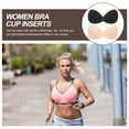 thumbnail image 3 of PTOOTP 4Pcs U-Shaped Bra Padding Inserts Washable Reusable Soft Foam 10.2×4.7×1.2in, 3 of 8