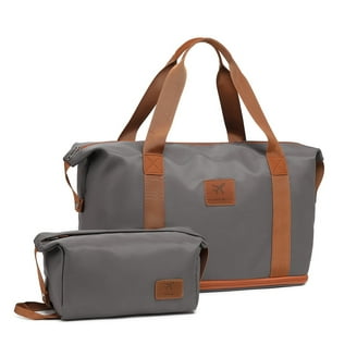 IZOD Carol Lightweight Soft Shell Rolling Duffel Bag with Wheels