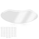 thumbnail image 1 of Visera De Ducha, Visera Desechable Transparente De Dureza Fuerte Que Se Pega Firmemente A La Frente Para Peluquería ANGGREK Otros, 1 of 8