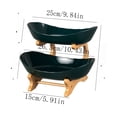 thumbnail image 2 of MMJ Kitchen Appliances Tiered Fruit Basket Stand Countertop Organizer 2 Layer for Fruits Snacks, 2 of 6