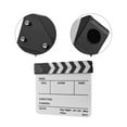 thumbnail image 5 of Camera Dry Erase Acrylic Director Film Clapboard Movie TV Cut Action Scene Clapper Board Slate With Marker Pen, Color Stick, White, 5 of 7