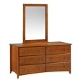 thumbnail image 3 of SHK215 Commode Style Shaker 6 Tiroirs - Cerisier, 3 of 5