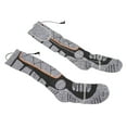thumbnail image 1 of Heated Socks, Battery Powered Winter Socks Elastic Unisex  for Office, 1 of 8