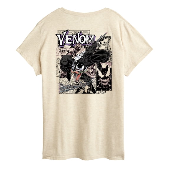 Marvel Venom - Comic Panels - Women's Short Sleeve Graphic T-Shirt