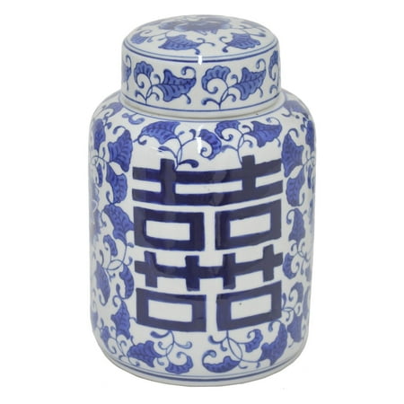 - Three Hands Cylindrical Oriental Ceramic Jar