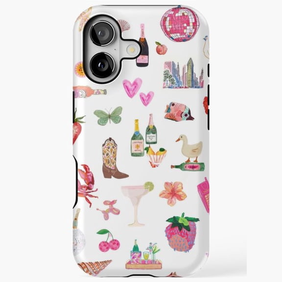 Modern IT Girl Aesthetic Phone Case for iPhone 17 16 15 14 13 12 11 Pro Max