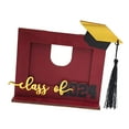 thumbnail image 4 of perfk Graduation Photo Frame Class of 2024 Graduate Picture Frame Graduation Gifts Red, 4 of 10
