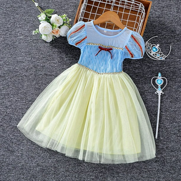 Vestido de princesa Elsa con capa para niña, vestido de verano para niño, vestido de manga larga para niño, vestido de fiesta de frozen Elsa para bebé, vestido Rh infantil zhangyuxiang unisex