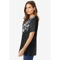 thumbnail image 3 of Woman Within Plus Size Graphic Tee, 3 of 6