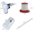 thumbnail image 2 of MYG Dust Dirt Bin Filter For VC333 Small Large Suction Handheld Vacuum Cleaner, 2 of 4