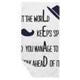 thumbnail image 1 of Question To Leaders Famous Quote Bath Towel Soft Washcloth Facecloth 35x70cm, 1 of 3