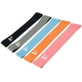 thumbnail image 4 of 5 Pack Resistance Loop Bands Elastic Bands Fitness Gymnastics Band for Workouts Pilates Yoga Physical Therapy, 4 of 7