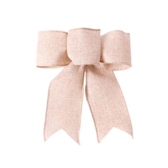 Wreath Decorations Christmas Decorations Linen Christmas Bows Christmas Tree Decorations Bows Wreaths CHRISTMAS BOWS