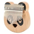 thumbnail image 1 of Piano de Pulgar ANGGREK Kalimba de Madera en Forma de Panda, 1 of 8