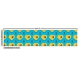 thumbnail image 2 of Fruit Fabric by the Yard Upholstery, Ripe Halved Canistel Patterns and Pips Natural Citruses Caramel, Decorative Fabric for DIY and Home Accents, Earth Yellow and Sky Blue by Ambesonne, 2 of 4