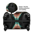 thumbnail image 4 of Haiem Glitch Screaming Skull Luggage Cover,Durable, Washable Suitcase Protector With Anti-Scratch Technology - Keep Your Luggage Looking New Large, 4 of 9