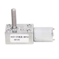 thumbnail image 4 of Motor de reducción de velocidad de CC, Motor eléctrico de engranaje de 12 V CC Motor de engranaje helicoidal autoblocante Motor de engranaje de CC Tecnología avanzada, 4 of 14