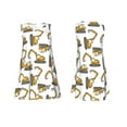 thumbnail image 7 of Kdxio Funny Excavator Pattern Summer Dresses for Women Beac Sleeveless Vintage Floral Flowy Pocket Tshirt Tank Sundresses, 7 of 7