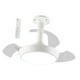 thumbnail image 4 of Ventilador de techo con luz, control remoto, lámpara colgante, elegante, silencioso, velocidades de viento ajustables para comedor, bar, oficina L 48O, 4 of 10