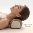 thumbnail image 6 of EBCUE Organic Buckwheat Cervical Neck Pillow Adjustable Neck Roll for Sleeping Ergonomic Neck Support Bolster for Side & Back Sleepers Firm Support Pillow for Neck Pain Relief & Spine Alignment, 6 of 7