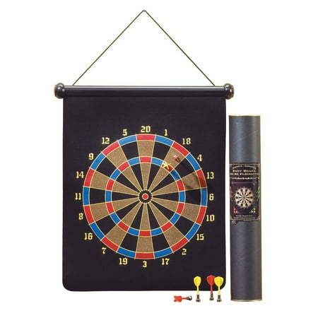 6 Magnetic Darts - Magnetic Dart Board Set, Portable Large Magnetic Dart Board