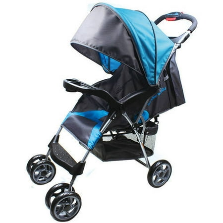 Wonder Buggy Ardsley All Terrain Compact Stroller One-Hand Folding Multi Position - Teal