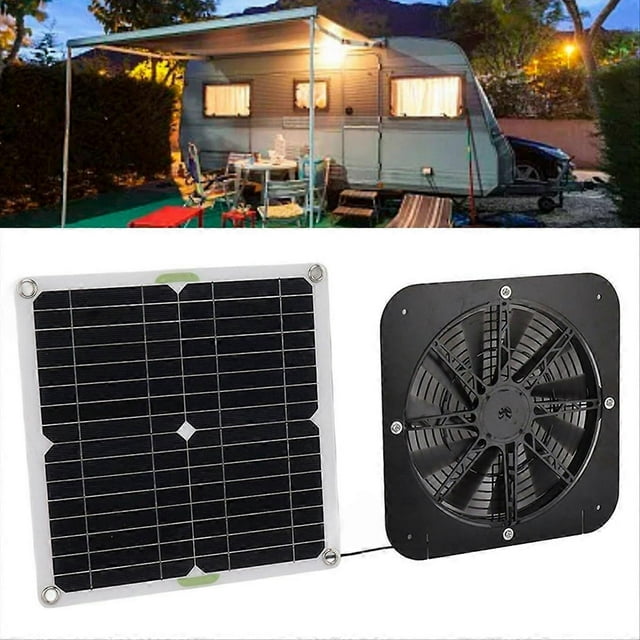 Mono-Polycrystalline Solar Panel With 13.5 Inches Exhaust Fan