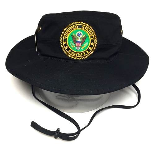 black bucket hat mens