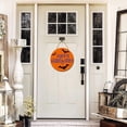 thumbnail image 2 of Letrero de feliz Halloween para puerta de entrada, murciélago, decoración de Halloween para puerta de entrada, letrero de Halloween, decoración de pared de Halloween, placa para puerta, fiesta, patio,, 2 of 6