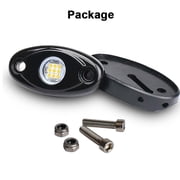 White 8 Pods CREE LED Rock Underbody Lights for JEEP Offroad Truck ATV UTV NEW