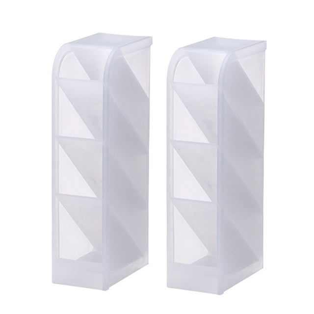 Multifunction Desktop Debris Storage Organizer Box For Pen, Makeup Brush 2Pcs