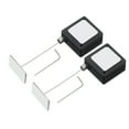 thumbnail image 1 of Cable de seguridad retráctil para control remoto, lanyard de seguridad cuadrado con clasp ajustable negro (tapa de hierro cuadrada), 1 of 6