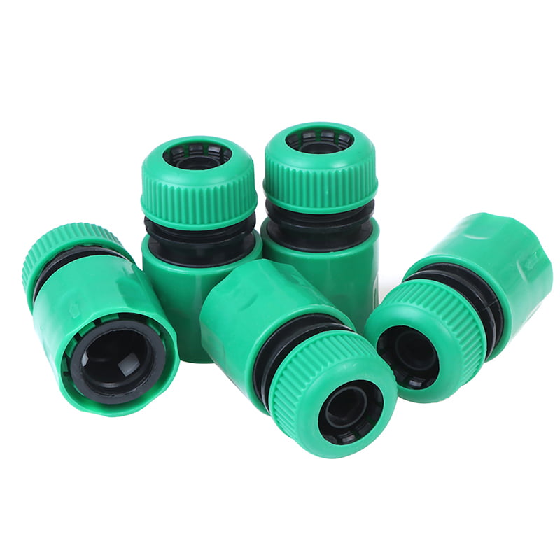 5Pcs 1/2 " Hose Joint Coupling Connector For Garden Irrigation Water Conn-wf 