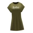 thumbnail image 4 of Vestido de verano para mujer, vestido clásico de cuello redondo para desplazamientos, viajes, todos los días. S, 4 of 7