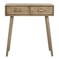 thumbnail image 2 of Safavieh Home Dean Console Moderne Chocolat 2 Tiroirs du Milieu du Siècle, 2 of 5