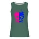 thumbnail image 5 of Camisetas de Tanque de los Hombres Tanque de los Hombres Incolor Gradiente de Impresión Cuello Redondo Correa Delgada Fuga Atrás Regular Casual Deportes Blusas de Tanque, 5 of 5