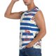 thumbnail image 3 of Balery Bulldog Friend Camisetas sin mangas para hombre, absorbe la humedad y protege contra el mal olor.-Small, 3 of 7