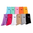thumbnail image 2 of Tubo Largo Nike Calcetines De Color Caramelo Medias De Alto Algodón Puro Transpirable Moda Hombres Mujerespangjing, 2 of 4