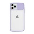 thumbnail image 1 of Designed for iPhone 13 Pro Max Case with Slide Camera Cover, Shockproof Soft Rubber Bumper & Hard Back Protective Case for iPhone 13 Pro 6.1 inch (2021) - Purple, 1 of 5