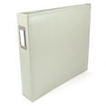 thumbnail image 2 of We R Faux Leather D-Ring Binder 12"X12"-Greige, 2 of 5