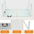 thumbnail image 3 of 4ft Portable Folding Table For Camping, White, Indoor & Outdoor Controlling, 135kg Max Weight Interrupting Capacity, Foldable With Fixed Holding Utensil, Smooth Waterproof Tabletop Point, Stable, 3 of 4