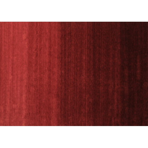 Ahgly Company Indoor Rectangle Abstract Brown Contemporary Area Rugs, 6' x 9'