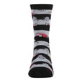 thumbnail image 5 of MeMoi Boys' Race Car Rayon from Bamboo Crew Socks - Boys - Male, 6-7, Black, 5 of 9